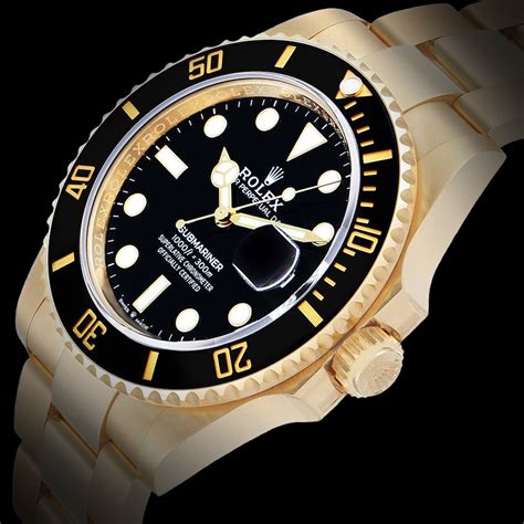 rolex submariner prezzo oro e nero|rolex submariner stampata.